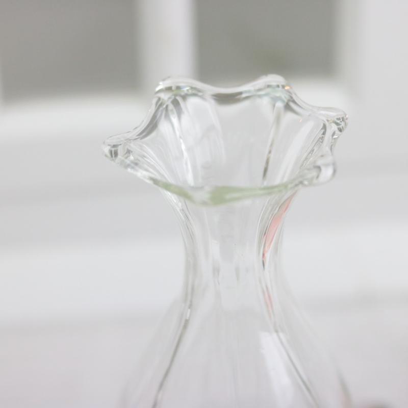 A Lot decoration Vase Glass Vouge 21cm , hemmetshjarta.no