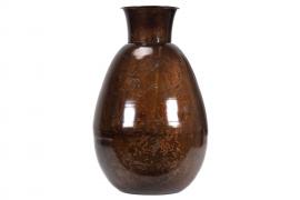 A Lot Dekoration - Vase Giant Brun Onyx Ø32x15,5x47cm , hemmetshjarta.no