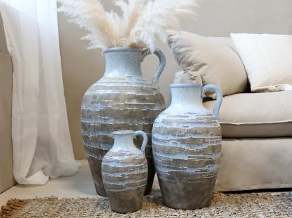 Vase Maxim Vase med hndtak opal medium H50/D30 cm , hemmetshjarta.no