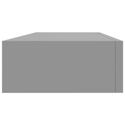 Flytende vegghylle med skuff gr 60x23,5x10 cm MDF , hemmetshjarta.no