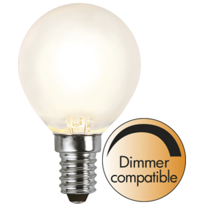 LED-Lampe E14 45 Dim lm350/32w Frostet , hemmetshjarta.no