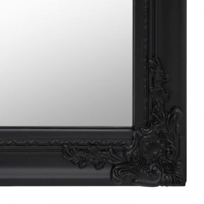 Gulvspeil barokk stil sort 45x180 cm , hemmetshjarta.no