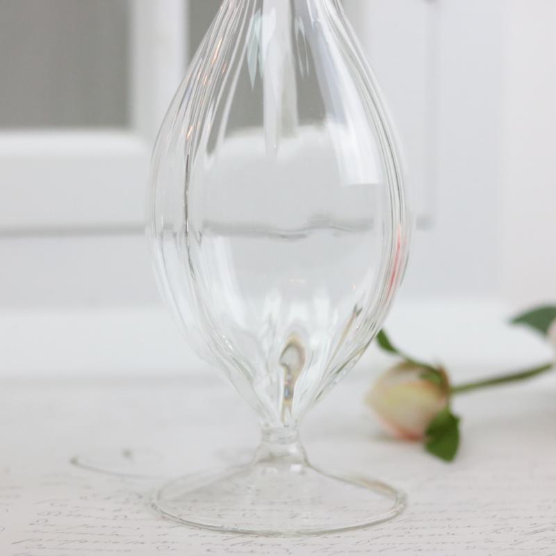 A Lot decoration Vase Glass Vouge 21cm , hemmetshjarta.no