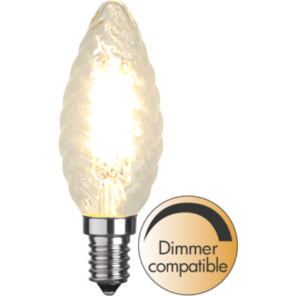 LED-Lampe E14 Twist 35 Dim lm420/37w Clear , hemmetshjarta.no