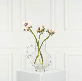 A Lot Dekoration - Vase Glass Embelia Klar Ø16,5x7x21cm , hemmetshjarta.no