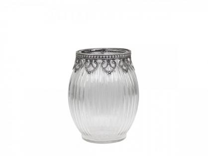 Chic Antique Vase slvpynt H14 / 11 cm klar 1 st , hemmetshjarta.no