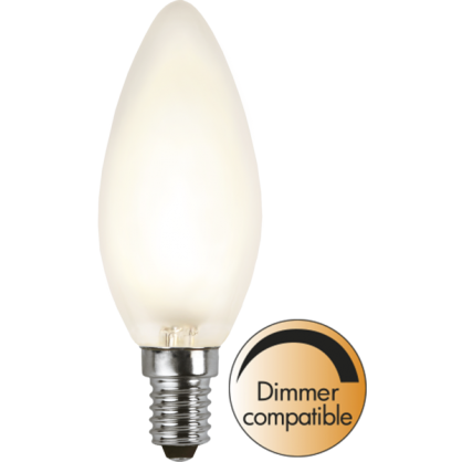 LED-Lampe E14 35 Dim lm320/30w Frostet , hemmetshjarta.no