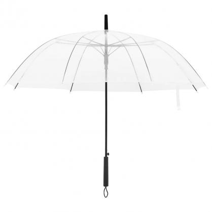 Paraply gjennomsiktig 100cm , hemmetshjarta.no