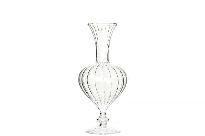 A Lot decoration Vase Glass Nouveau 10x24cm , hemmetshjarta.no