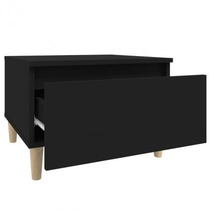 Sidebord 50x46x35 cm svart konstruert tre , hemmetshjarta.no