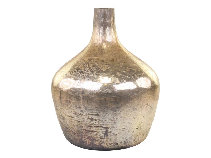 Chic Antique Flaska H33 / 25 cm antikk guld , hemmetshjarta.no