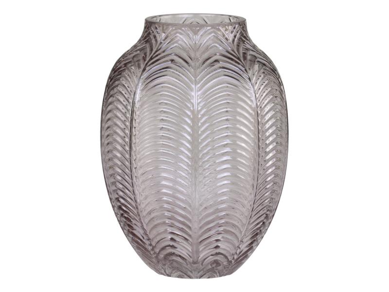Chic Antique Vase bladmnster H18 / 14 cm taupe , hemmetshjarta.no