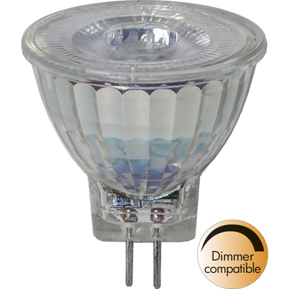 LED-Lampe GU4 MR11 Spotlight Glass Dim , hemmetshjarta.no