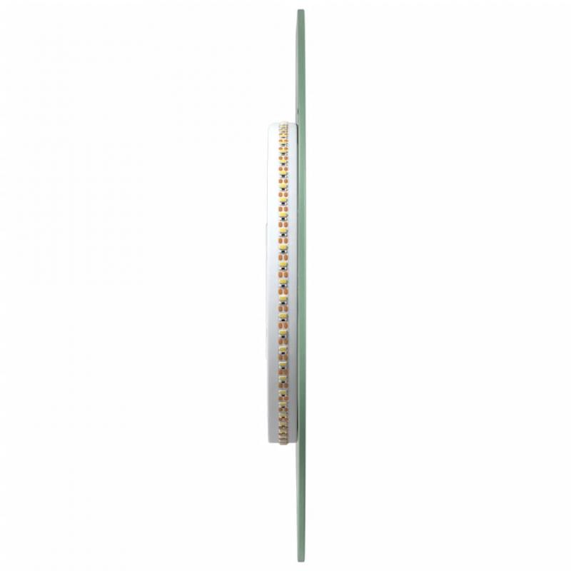 Baderomsspeil LED oval 70x30 cm , hemmetshjarta.no