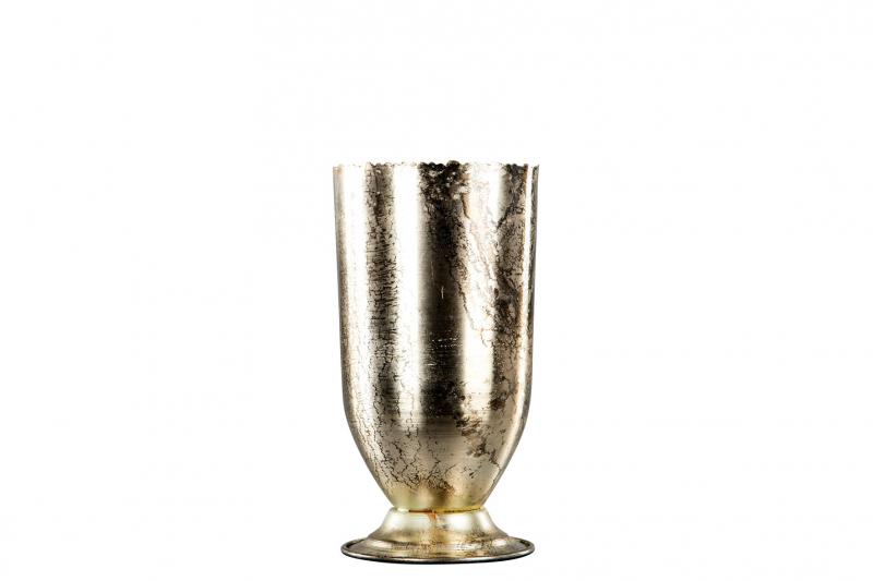 A Lot Dekoration - Blomsterpotte/krukke Vase Champagne 12x21cm 1 stk , hemmetshjarta.no