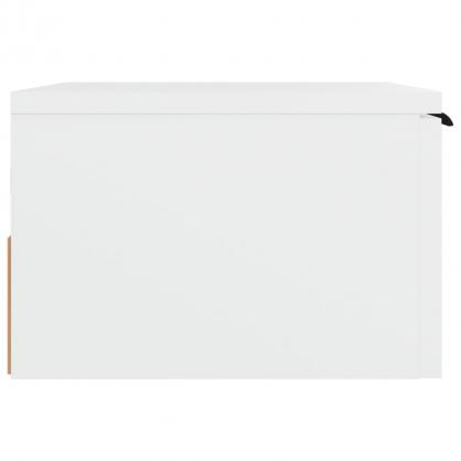 Veggmontert nattbord hvit 34x30x20 cm 2 stk , hemmetshjarta.no