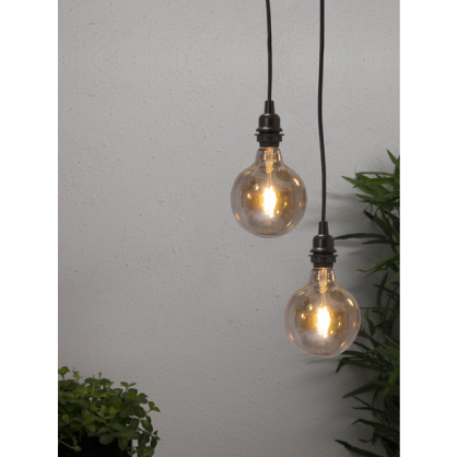 LED-Lampe E27 Plain Amber G125 , hemmetshjarta.no