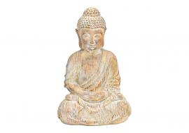 Dekorasjon Buddha antikk gullmagnesia (B/H/D) 28x47x20cm , hemmetshjarta.no
