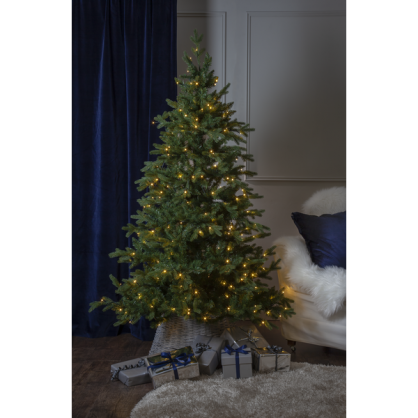 Juletre med LED Larvik EL Utendrs Varm Hvit 270 Lys 120x180cm , hemmetshjarta.no