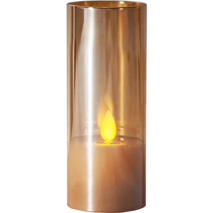 LED Blokklys M-Twinkle Amber 5x12,5 , hemmetshjarta.no
