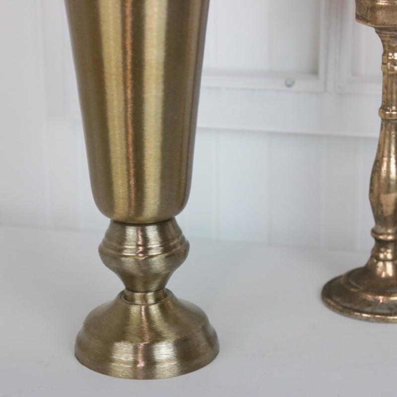 A Lot Dekoration - Blomsterpotte/krukke Pokal Vase Tara 36 cm - messing , hemmetshjarta.no