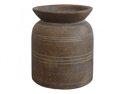 Chic Antique Vase spor deco H28 / 24,5 cm mrk natur , hemmetshjarta.no