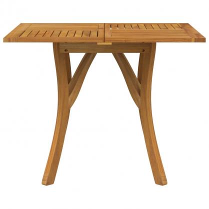 Spisebord for hage 85x85x75 cm heltre akasietre , hemmetshjarta.no