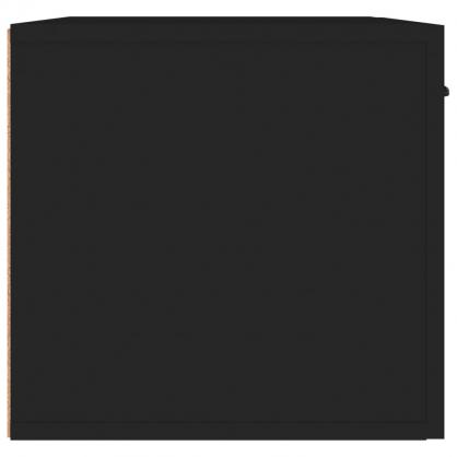 Veggskap svart 60x36,5x35 cm konstruert tre , hemmetshjarta.no