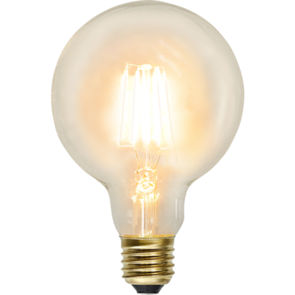 LED-Lampe E27 Soft Glow G95 , hemmetshjarta.no