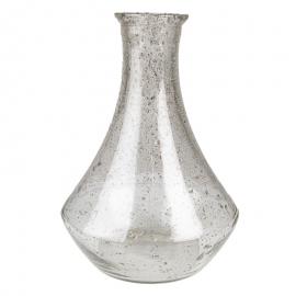Dekorativ Vase Glass Transparent Ø 22x30 cm , hemmetshjarta.no