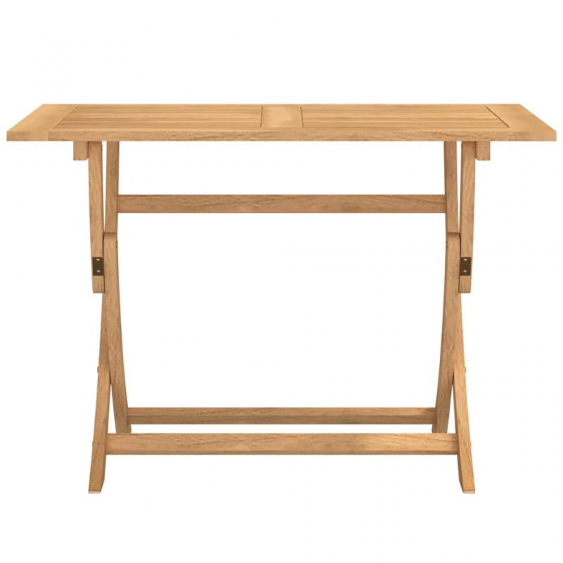 Sammenleggbart spisebord for hage 110x55x75 cm heltre akasietre , hemmetshjarta.no
