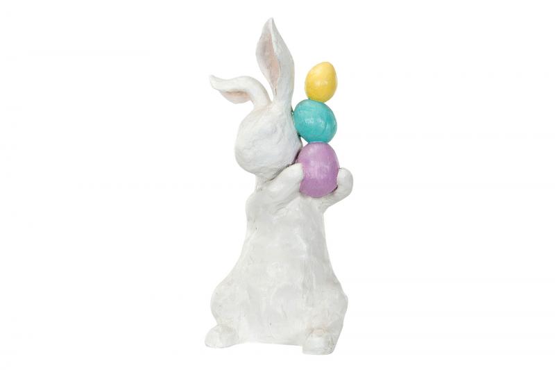 A Lot Dekoration - Dekorasjon Hare Egg Balance Poly 15x14x30cm , hemmetshjarta.no