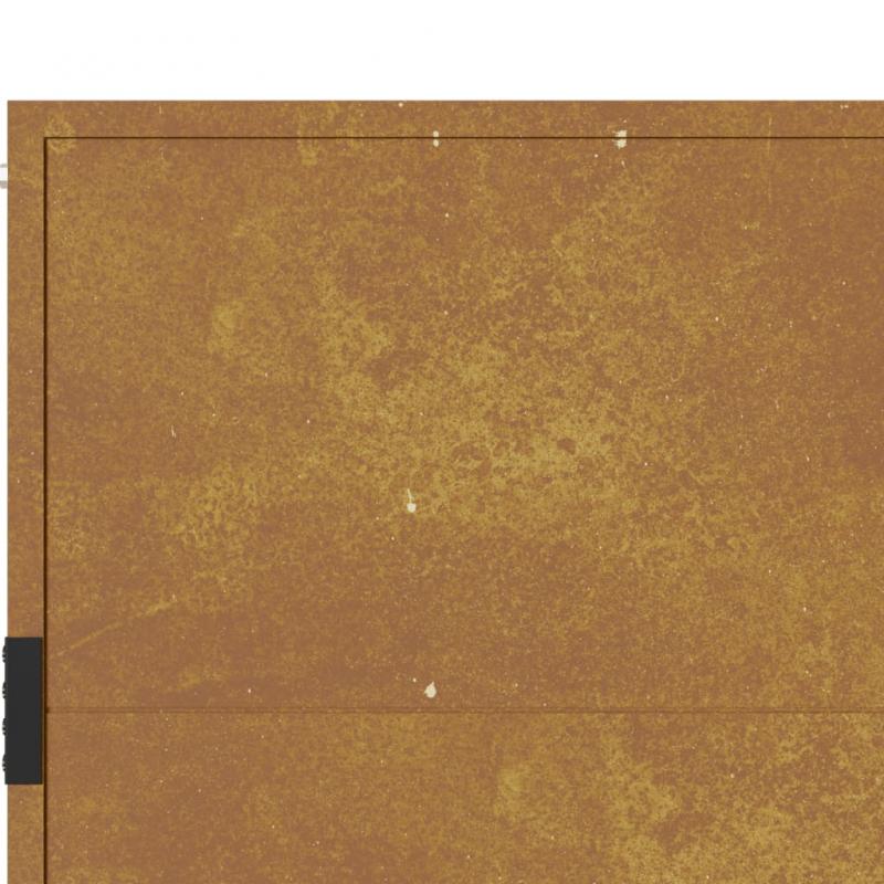 Hageport rustfritt stl 105x155 cm , hemmetshjarta.no