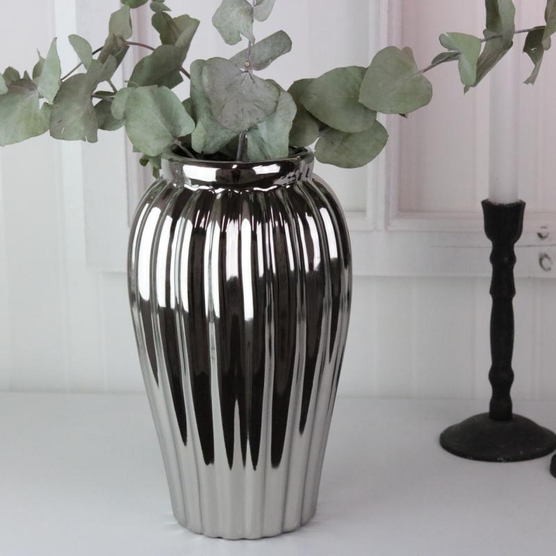 Vase Lyx 27,5 cm - slv , hemmetshjarta.no