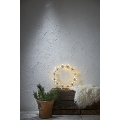 Silhouette Flower Ring LED Utendrs 50x50 , hemmetshjarta.no