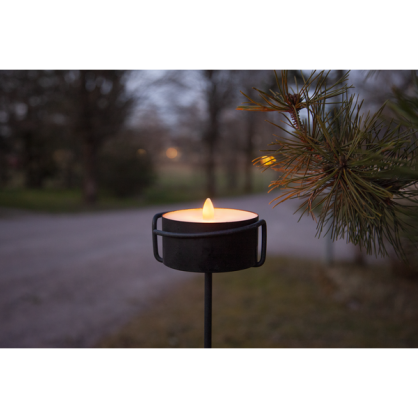 Utendrsmarshal LED Light Torch Candle Black 7x10 , hemmetshjarta.no