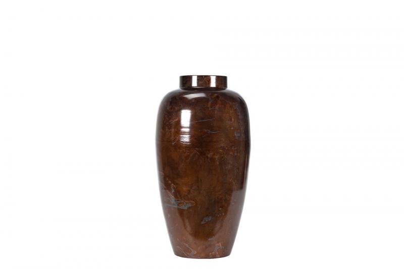 A Lot Dekoration - Vase Viv Brun Onyx 20x10x41cm , hemmetshjarta.no