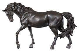 A Lot Dekoration - Dekorasjon Hest Svart Brun 44 cm , hemmetshjarta.no