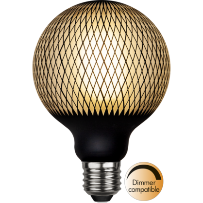 LED-Lampe E27 Graphic G95 Dim , hemmetshjarta.no
