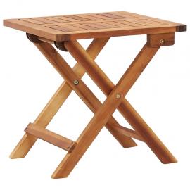 Sammenleggbart spisebord for hage 40x40x40 cm massivt akasietre , hemmetshjarta.no