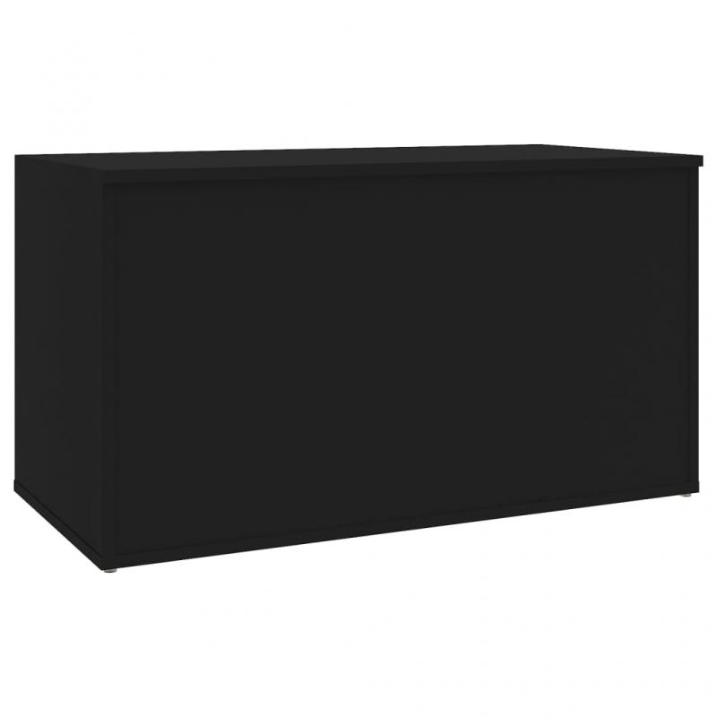 Oppbevaringskiste 84x42x46 cm svart , hemmetshjarta.no