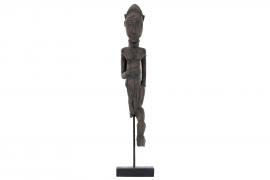 Antikk Statue Man Poly 11,5x8x51cm , hemmetshjarta.no