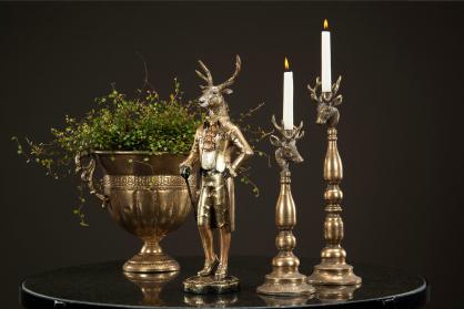 A Lot Dekoration - Blomsterpotte/krukke Pokal Elodie Gyldenbrun 41x27x31cm , hemmetshjarta.no