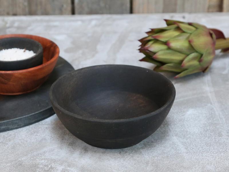Chic Antique Laon Bowl mangotre H5.5 / 15 cm karbon , hemmetshjarta.no