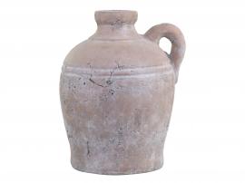 Chic Antique Terracotta flaske håndtak H24 / L18.5 / B17.5 cm naturlig 1 st , hemmetshjarta.no