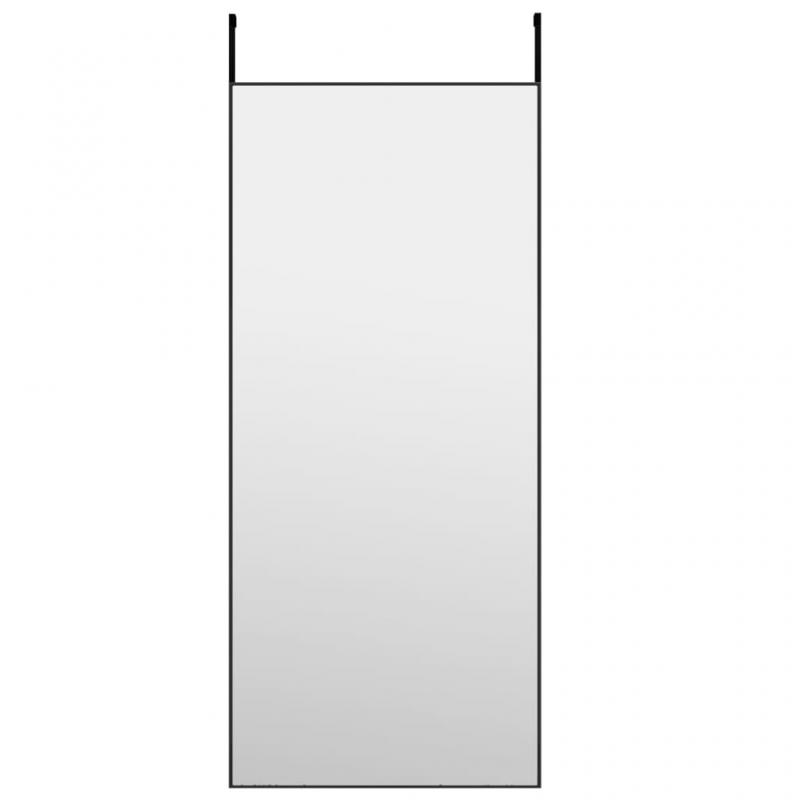 Drspeil sort 40x100 cm glass og aluminium , hemmetshjarta.no