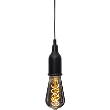 LED-Lampe E27 Decoled Spiral Smoke ST64 Dim , hemmetshjarta.no