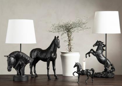 A Lot Dekoration - Bordlampe Hest Steilende 30x13x39 50cm , hemmetshjarta.no