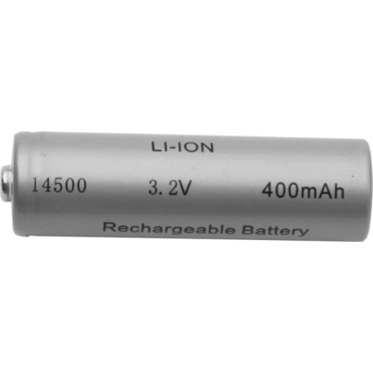 Oppladbart batteri 14500 3,2V 400 mAh Li-Ion , hemmetshjarta.no