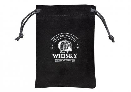 Luksus Whiskysett treboks 6 stlterning 1 pose 2 glass 1 tang (B/H/D) 23x10x21cm , hemmetshjarta.no